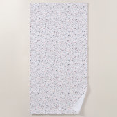 Marcus Confetti Watercolor Dots Strandtuch (Vorderseite)
