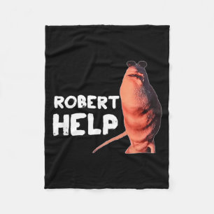 Marcus der Wurm Meme Lustige Grafiken Vrchat Rober Fleecedecke