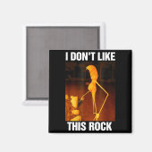 Marcus der Wurm Meme Robert Ich mag diesen Rock ni Magnet (Vorderseite/Rückseite)