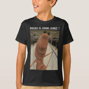 Marcus der Wurm Wo ist Jimbo James Meme T-Shirt