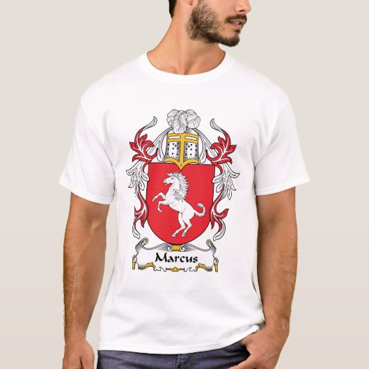 Marcus-Familienwappen T-Shirt (Vorderseite)