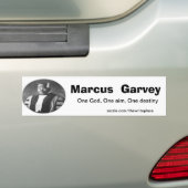 Marcus Garvey Autoaufkleber (Auf Auto)