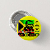 Marcus Garvey Button (Vorne & Hinten)
