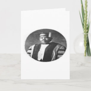 Marcus Garvey Grußkarte Karte