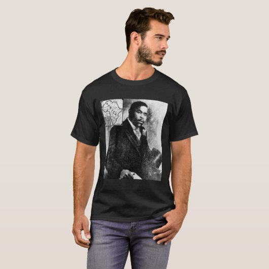 Marcus Garvey Portrait T-Shirt (Vorne ganz)