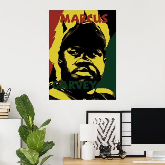 Marcus Garvey Poster (Heimbüro)