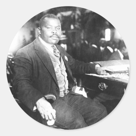 Marcus Garvey Stickers (Vorderseite)