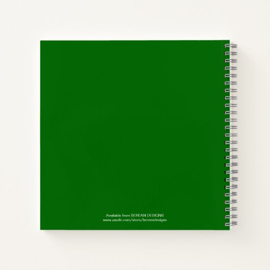 Marcus Garvey TREE OHNE ROOTS Monogramm Notizblock (Rückseite)