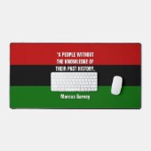Marcus Garvey TREE OHNE ROOTS Pan African Schreibtischunterlage (Tastatur & Maus)