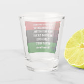 Marcus Garvey TREE OHNE ROOTS Schnapsglas (Rückseite)