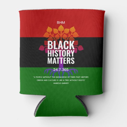 MARCUS GARVEY Zitat Dosenkühler (Vorderseite)