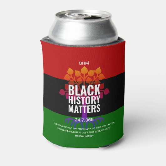 MARCUS GARVEY Zitat Dosenkühler (Kanne Rückseite)