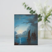 Marcus Larson hat-i-mansken-1848.Wasserbootart Postkarte (Stehend Vorderseite)