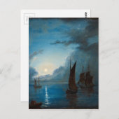 Marcus Larson hat-i-mansken-1848.Wasserbootart Postkarte (Vorne/Hinten)