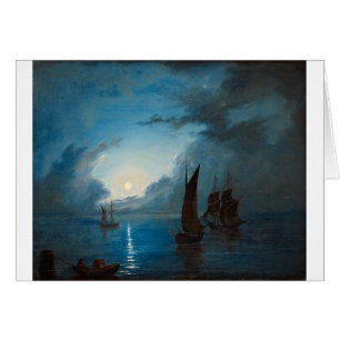Marcus Larson hav-i-mansken-1848.Wasser Boot Natur