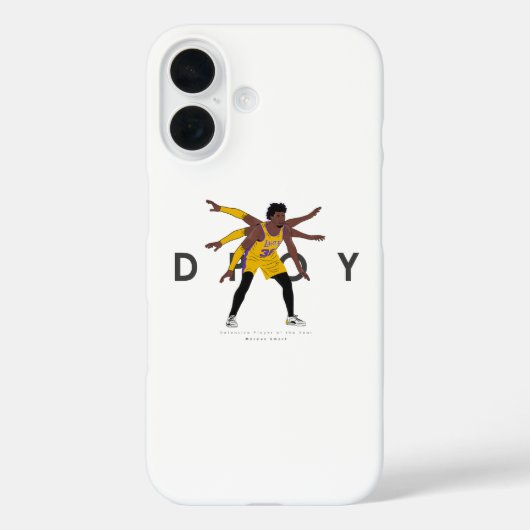 Marcus Smart DPOY | Los Angeles Lakers Case-Mate iPhone Hülle (Rückseite)
