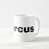 Marcus-Tasse Kaffeetasse (VorderseiteRechts)