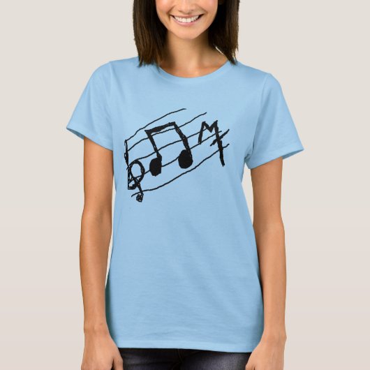 Marcus Taylor Sheet music logo Girlande T-Shirt (Vorderseite)