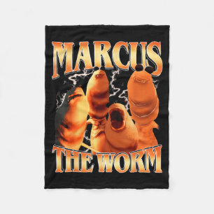 Marcus The Worm Bootleg Für Männer Frauen Meme Fan Fleecedecke