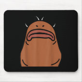 Marcus The Worm Halloween Costume Mousepad (Vorne)
