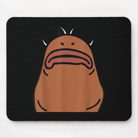 Marcus The Worm Halloween Costume Mousepad (Vorne)
