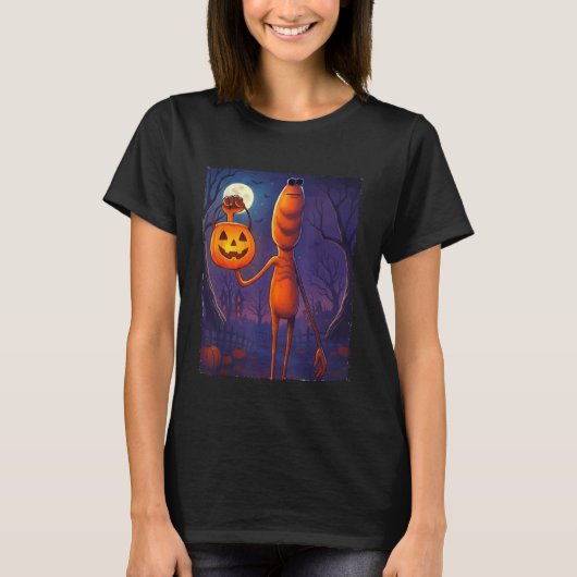 Marcus The Worm Halloween Kostüm T-Shirt (Vorderseite)