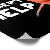 Marcus The Worm Meme Funny Graphics Vrchat Robert  Poster (Ecke)