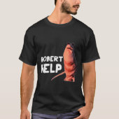 Marcus The Worm Meme Funny Graphics Vrchat Robert  T-Shirt (Vorderseite)