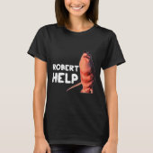Marcus The Worm Meme Funny Graphics Vrchat Robert  T-Shirt (Vorderseite)
