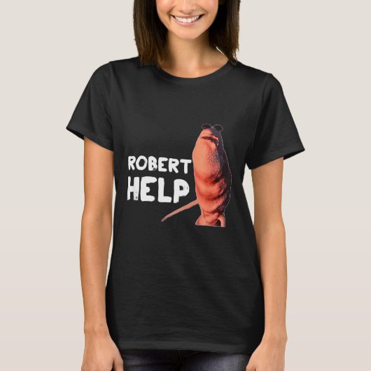 Marcus The Worm Meme Funny Graphics Vrchat Robert T-Shirt (Vorderseite)