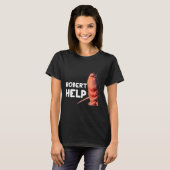 Marcus The Worm Meme Funny Graphics Vrchat Robert T-Shirt (Vorne ganz)