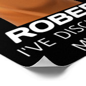 Marcus The Worm Robert Ich habe meine Flüssigkeit Poster (Ecke)