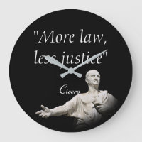 Marcus Tullius Cicero Zitat zu Recht und Gerechtig