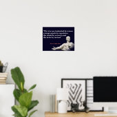 Marcus Tullius Cicero Zitat zur Vernunft Poster (Heimbüro)