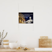 Marcus Tullius Cicero Zitat zur Vernunft Poster (Küche)