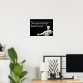 Marcus Tullius Cicero Zitat zur Vernunft Poster (Heimbüro)