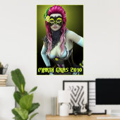 Mard Gras 2010 Poster (Heimbüro)