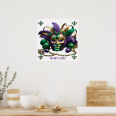 Mard Gras 2024 Poster (Küche)