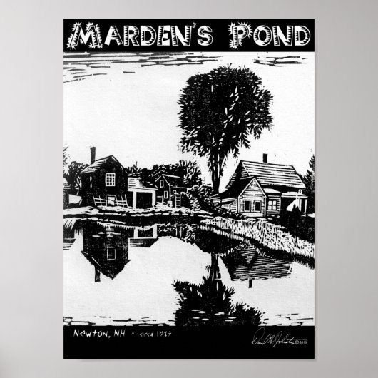 Marden's Pond Poster (Vorne)