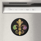 Mardi Fleur de Gras Magnet (In Situ (Geschirrspüler))
