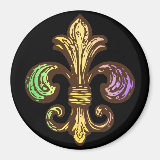 Mardi Fleur de Gras Magnet (Vorne)