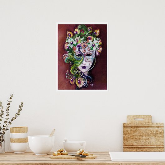 Mardi Gra La Poster (Küche)