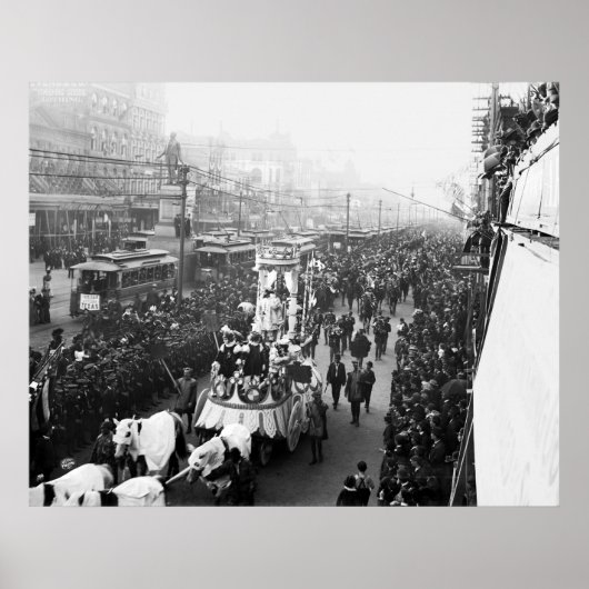 Mardi Gras, 1900 Poster (Vorne)