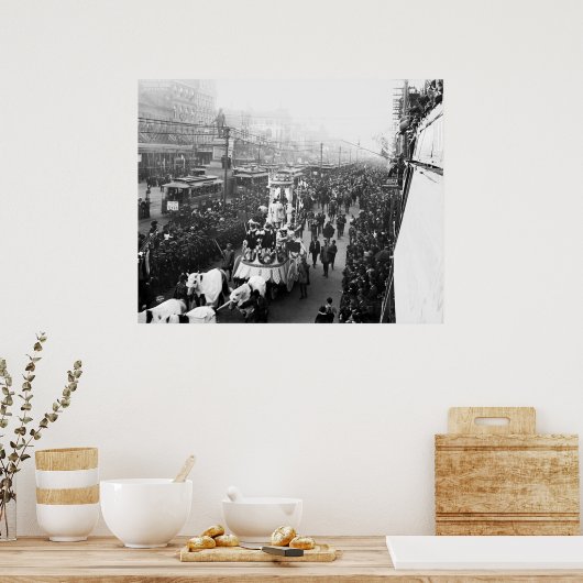 Mardi Gras, 1900 Poster (Küche)