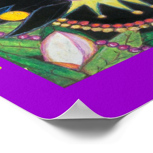 Mardi Gras 2010 Mardi Gras Poster (Ecke)