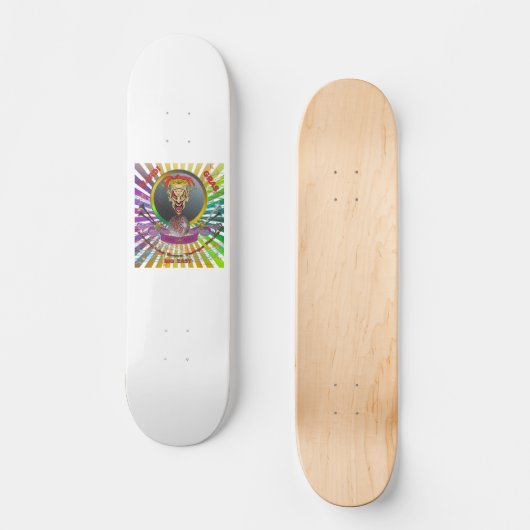 Mardi-Gras-2011 das Joker-1 Skateboard (Vorderseite)