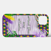 Mardi Gras 2014 Case-Mate iPhone Hülle (Rückseite (Horizontal))
