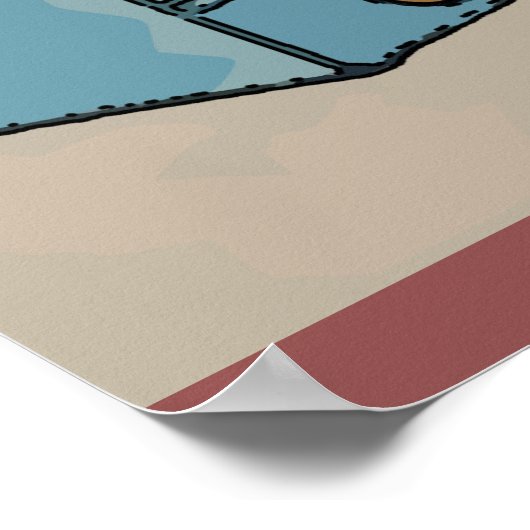 Mardi Gras 2018 Poster (Ecke)