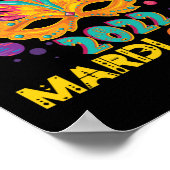 Mardi Gras 2022 Poster (Ecke)