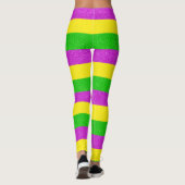 Mardi Gras 2023 Flamboyant Masquerade Celebration Leggings (Rückseite)